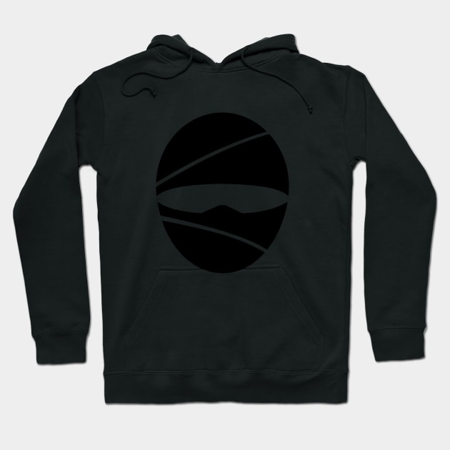 Ninja Logo (Black) Hoodie by ninjasebree